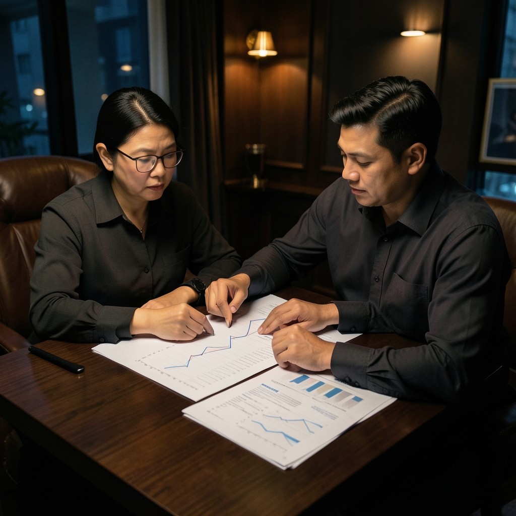 Glow Routebase analysts reviewing people extracts in a Khlong San studio
